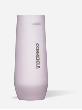 *New* CORKCICLE Stemless Flute 7oz Lavender/Purple Insulated Stainless Steel